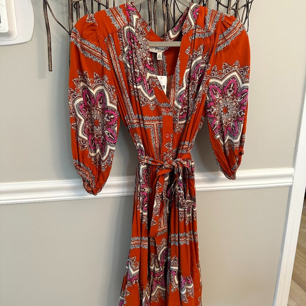 Orange Dress, Porridge Clothing